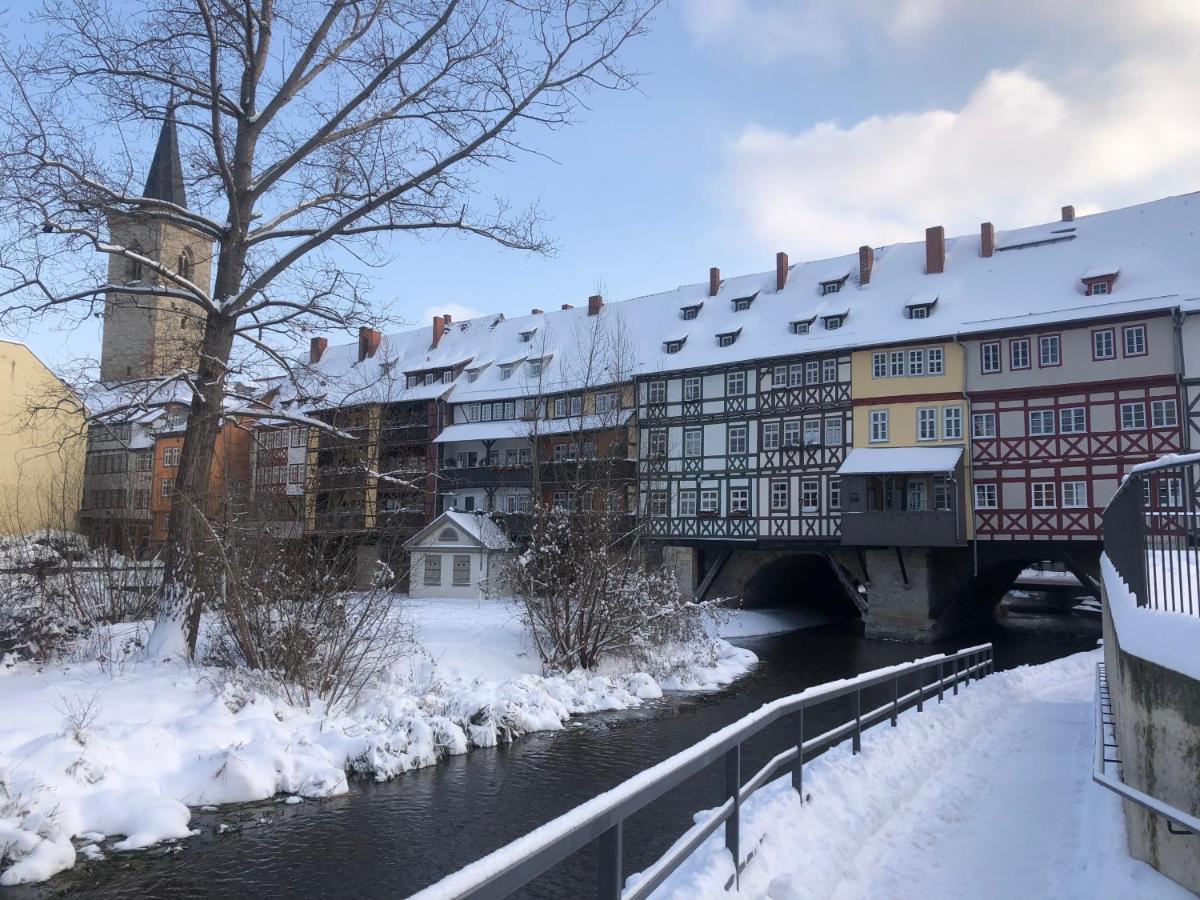 Ferienwohnung Augenblick - Stylisches Apartment In Der Besten Altstadtlage Von ארפורט מראה חיצוני תמונה